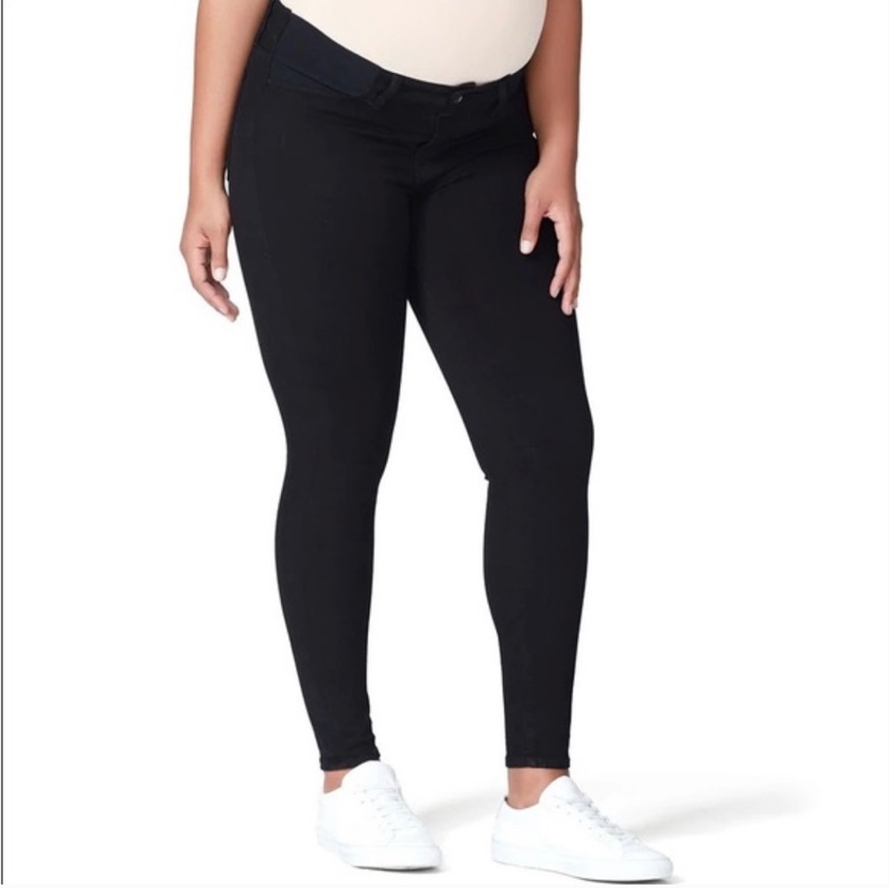 Good American Maternity Jeans Black sz 10